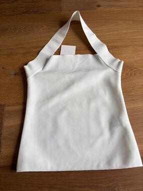 Zara Sleeveless Stretch Halter Top - Sz M